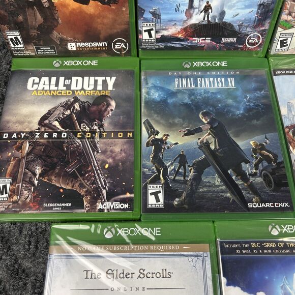 Xbox One Game Lot Of 8 Call Of Duty Final Fantasy Star Wars Some Sealed - Picture 5 of 7